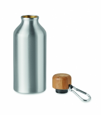 Logo trade promotional giveaways picture of: Aluminium bottle 400 ml