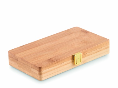 Logotrade promotional giveaways photo of: 21 pcs tool set in bamboo case