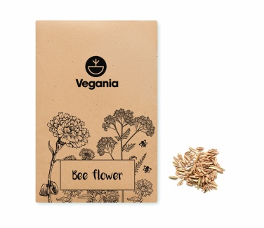 Logo trade business gift photo of: Flowers mix seeds in envelope