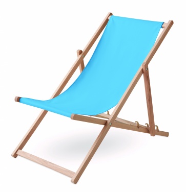 Logotrade promotional item picture of: Beach chair in wood