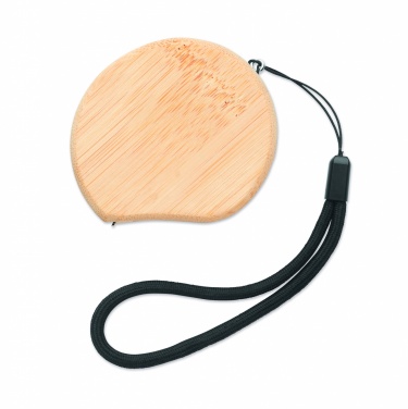 Logotrade corporate gift image of: Measuring tape in bamboo 2m