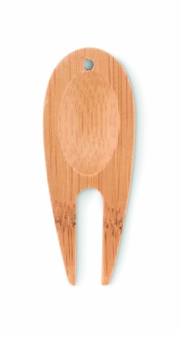 Logotrade promotional giveaway image of: Bamboo golf divot tool