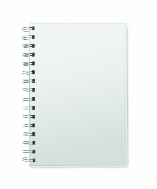 Logo trade promotional items picture of: A5 RPET notebook recycled lined
