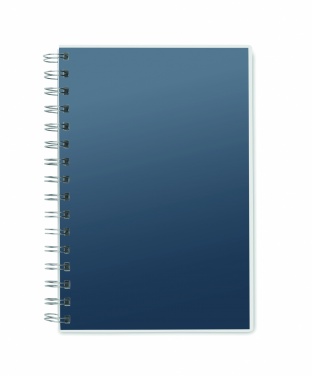 Logo trade promotional merchandise image of: A5 RPET notebook recycled lined