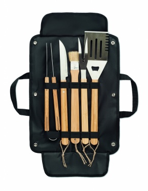 Logotrade promotional gift picture of: 5 Barbecue tools in pouch