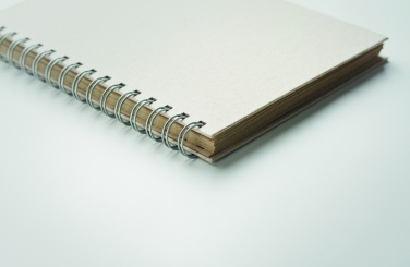 Logotrade advertising product image of: A5 grass notebook 80 lined