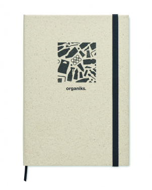 Logotrade promotional gifts photo of: A5 grass notebook 80 lined