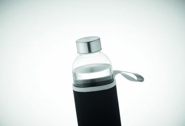 Logo trade corporate gift photo of: Glass bottle in pouch 750ml