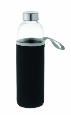 Logo trade corporate gifts picture of: Glass bottle in pouch 750ml