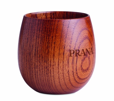 Logotrade advertising product picture of: Oak wooden mug 250 ml