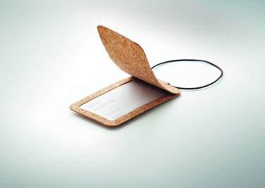Logotrade advertising product image of: Cork luggage tag