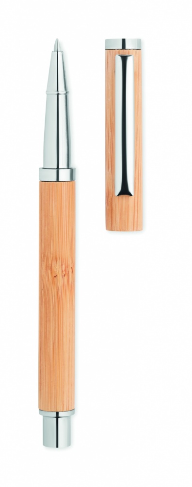 Logotrade promotional giveaway picture of: Bamboo gel pen