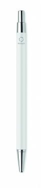 Logo trade promotional products image of: Recycled aluminium ball pen