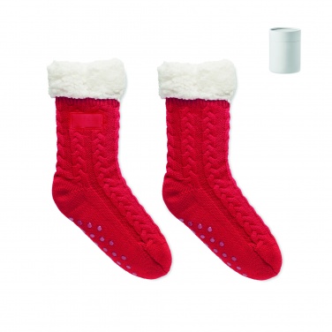Logotrade advertising products photo of: Pair of slipper sock M