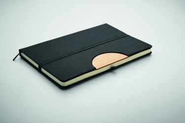 Logo trade advertising products image of: A5 RPET notebook 80 lined