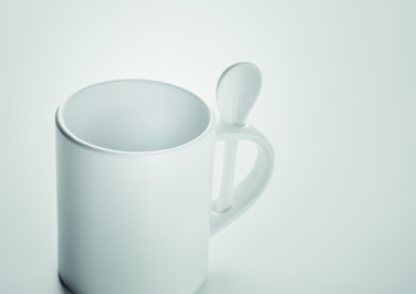 Logo trade promotional giveaways picture of: Ceramic sublimation mug 300 ml