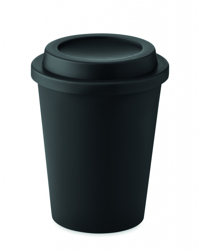 Logo trade promotional gifts image of: Double wall tumbler PP 300 ml