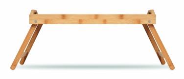 Logo trade promotional merchandise image of: Foldable bamboo tray
