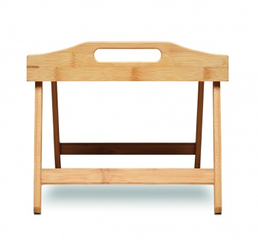 Logo trade promotional gift photo of: Foldable bamboo tray