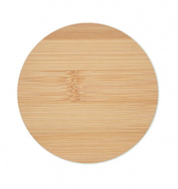 Logotrade business gift image of: Bamboo round coaster