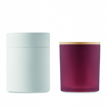 Logo trade business gift photo of: Plant based wax candle 280 gr