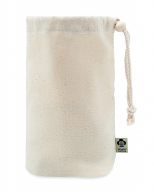 Logo trade advertising products picture of: Small Organic cotton bag
