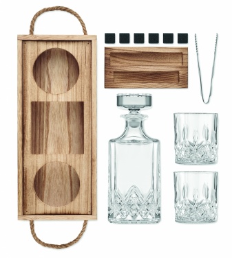 Logo trade business gift photo of: Luxury whisky set