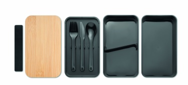 Logotrade promotional gift picture of: Lunch box in PP and bamboo lid