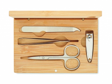 Logo trade advertising products image of: Manicure nail tool set