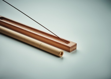Logo trade promotional gifts image of: Incense set in bamboo
