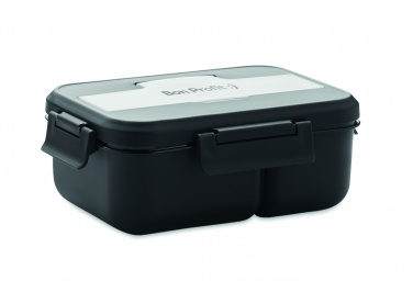 Logo trade promotional gift photo of: Lunch box with cutlery in PP