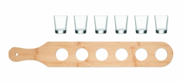 Logo trade promotional product photo of: Set of 6 shot glasses