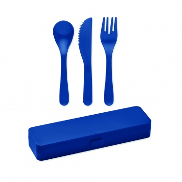 Logotrade promotional item image of: Cutlery set recycled PP