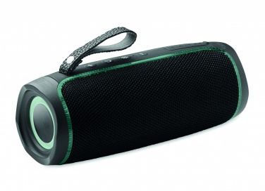 Logo trade promotional gift photo of: 2x5 LED Wireless speaker IPX4