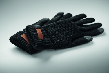 Logo trade corporate gift photo of: Rpet tactile gloves