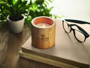 Logotrade business gift image of: Plant based wax candle 160 gr