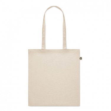 Logo trade promotional giveaway photo of: Recycled cotton shopping bag