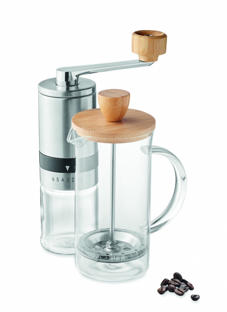 Logo trade advertising products picture of: Coffee set