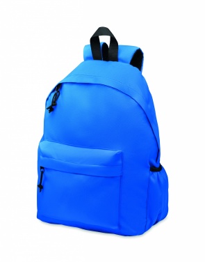 Logo trade promotional merchandise photo of: 600D RPET polyester backpack