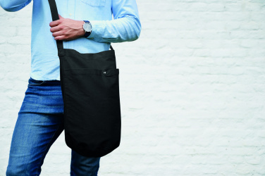 Logo trade promotional merchandise picture of: Canvas shopping bag 270 gr/m²