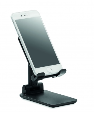 Logo trade business gift photo of: Foldable phone stand in ABS