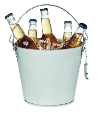 Logotrade promotional product image of: Metal beer bucket 4L