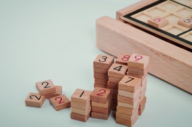 Logotrade promotional items photo of: Wooden sudoku board game