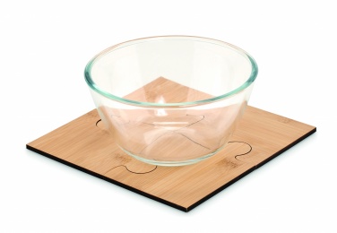 Logo trade corporate gift photo of: Set of 4 puzzle coasters