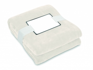 Logotrade promotional merchandise image of: RPET fleece blanket 280 gr/m²