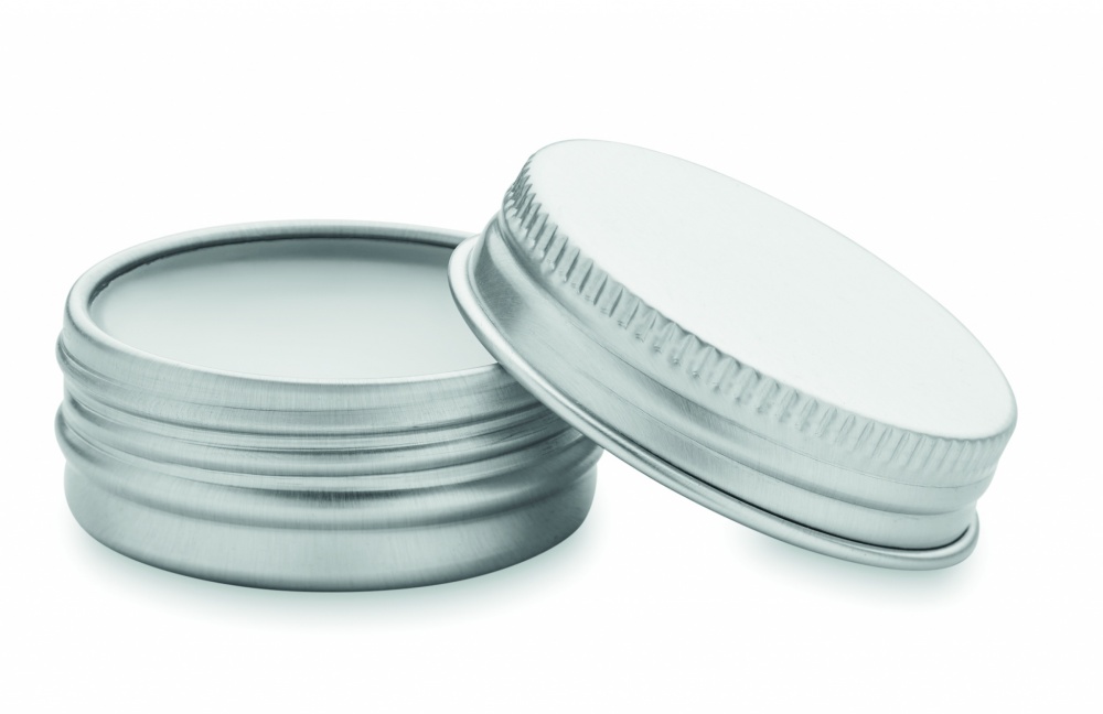 Logotrade promotional gift picture of: Vegan lip balm in round tin