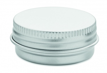 Logo trade advertising product photo of: Vegan lip balm in round tin
