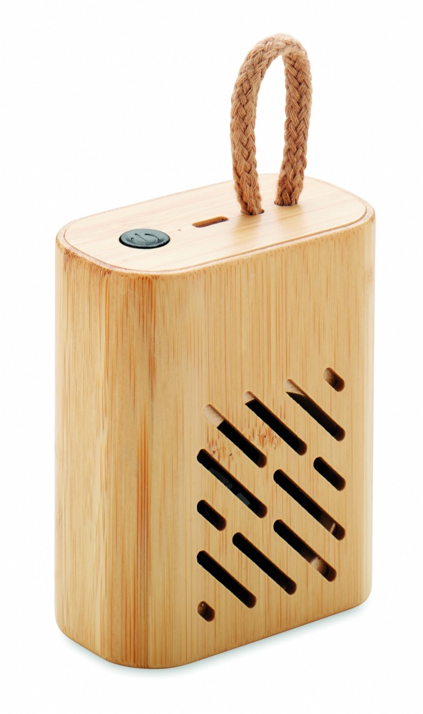 Logotrade promotional giveaways photo of: 3W Bamboo wireless speaker