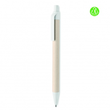 Logo trade promotional product photo of: Milk carton paper ball pen