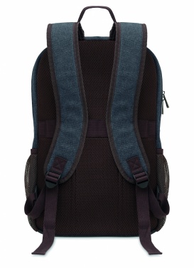 Logo trade promotional merchandise photo of: Laptop backpack in canvas